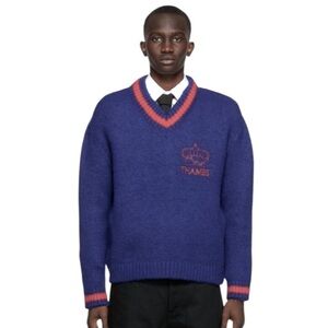 THAMES P.G. MMXX WOOL BLEND SSENSE BLONDEY MCCOY X SUPREME SWEATER SIZE XL